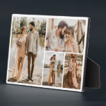 Create Your Own 4 Photo Collage Plaque<br><div class="desc">Create your own 4 Photo Collage for Christmas, Birthdays, Weddings, Anniversaries, Graduations, Father's Day, Mother's Day or any other Special Occasion, with our easy-to-use design tool. Add your favourite photos of friends, family, vacations, hobbies and pets and you'll have a stunning, one-of-a-kind photo collage. Our custom photo collage is perfect...</div>