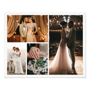 Create Your Own 4 Photo Collage Print