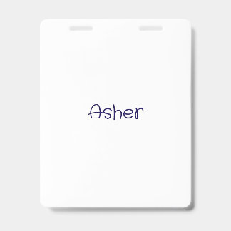 Create Your Own 4" x 5" Badge ID Badge