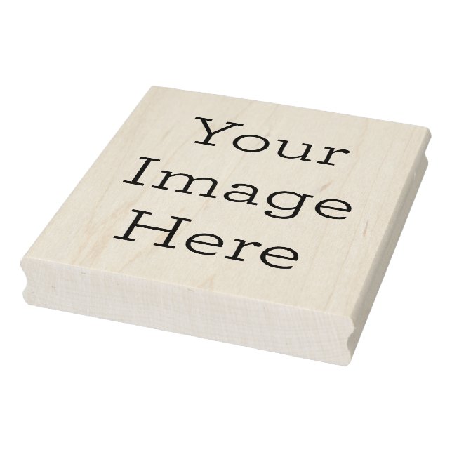 Create Your Own 4" x 5" Wood Art Stamp (Stamp)