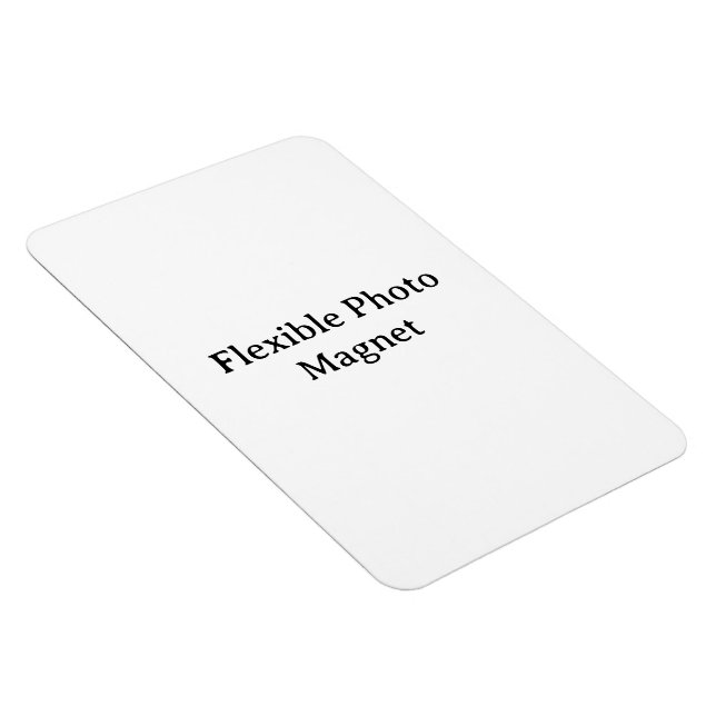 Create Your Own 4" x 6" Flexible Photo Magnet (Right Side)