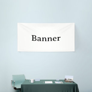 Create Your Own 4' x 8' Indoor Banner