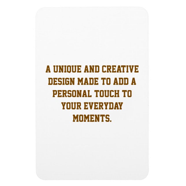 Create Your Own 4''x6'' Flexible Magnet (Vertical)
