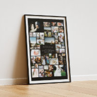 Create Your Own 52 Photo Collage  Poster