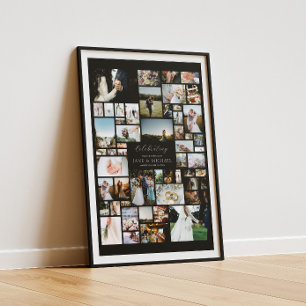 Create Your Own 52 Photo Collage  Poster