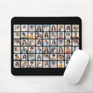 Create Your Own 54 Photo Collage Mouse Pad