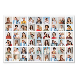 Create Your Own 54 Photo Collage Photo Enlargement Print