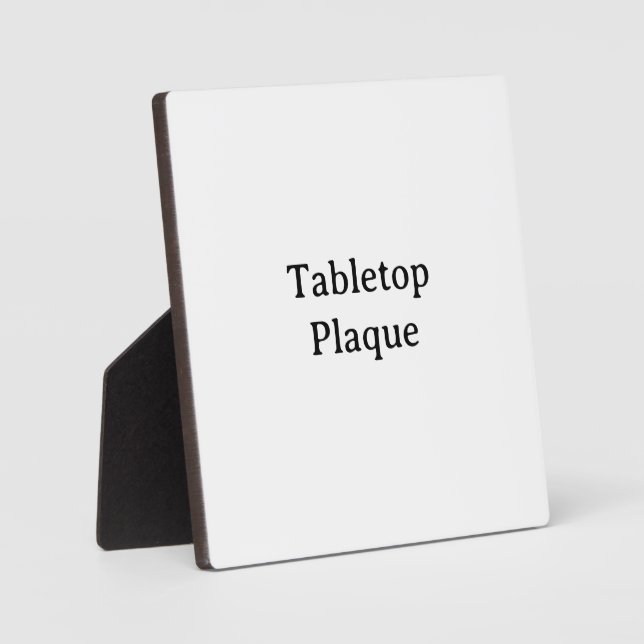Create Your Own 5.25" x 5.25" Tabletop Plaque (Front)
