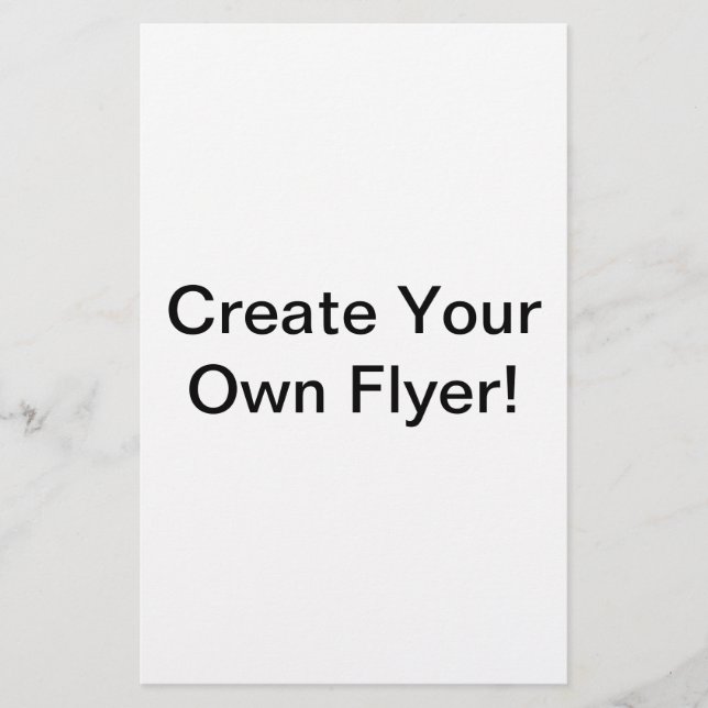 Create Your Own 5.5" x 8.5" Flyer (Front)