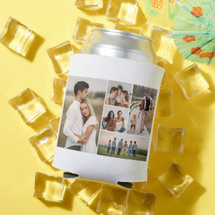 Create Your Own 5 Photo Collage Can Cooler