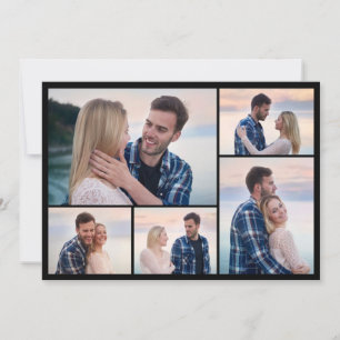 Create Your Own 5 Photo Collage Card