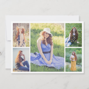 Create Your Own 5 Photo Collage Card