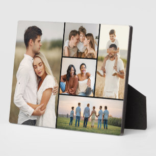 Create Your Own 5 Photo Collage  Plaque