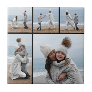 Create Your Own 5 Photo Collage Tile