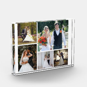 Create Your Own 5 Photo Wedding Collage