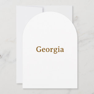 Create Your Own 5" x 7" Arch Invitation