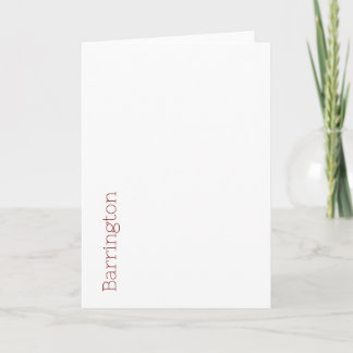 Create Your Own 5" x 7" Folded Greeting Card