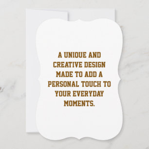 Create Your Own 5" x 7" Invitation
