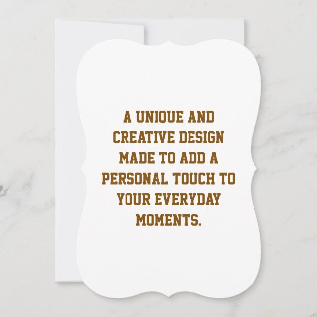 Create Your Own 5" x 7" Invitation (Front)