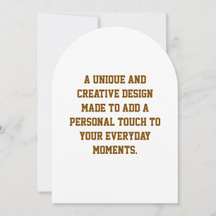 Create Your Own 5" x 7" Invitation
