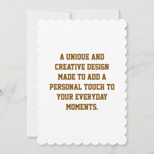 Create Your Own 5" x 7" Invitation