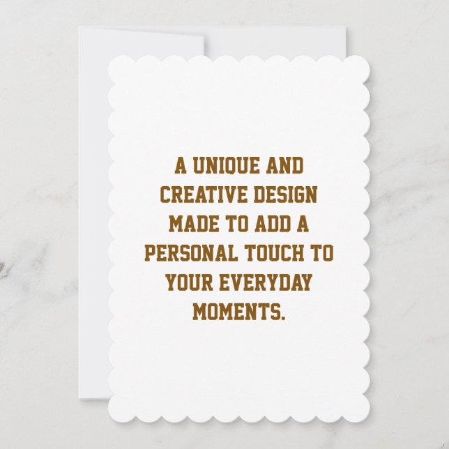 Create Your Own 5" x 7" Invitation (Front)