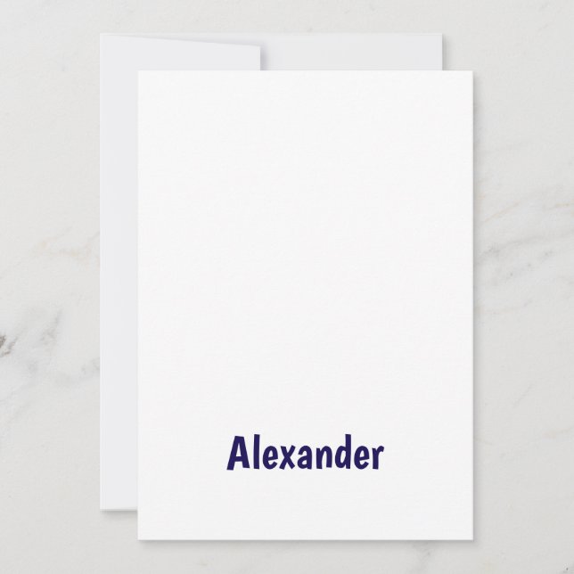 Create Your Own 5" x 7" Invitation (Front)