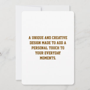 Create Your Own 5" x 7" Rounded Invitation