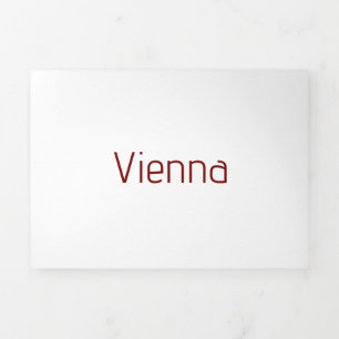 Create Your Own 5" x 7" Trifold Letter Fold Invite