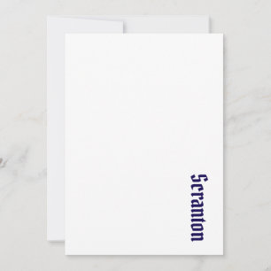 Create Your Own 5" x 7" Wedding Invitation
