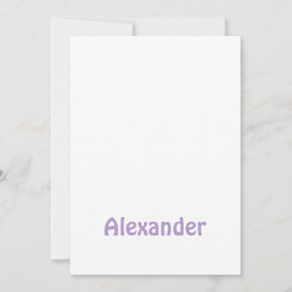 Create Your Own 5" x 7" Wedding Invitation