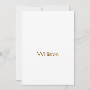 Create Your Own 5" x 7" Wedding Invitation