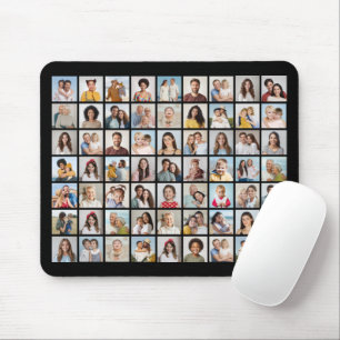 Create Your Own 63 Photo Collage Mouse Pad