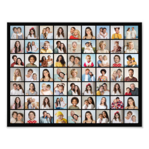 Create Your Own 63 Photo Collage Photo Enlargement Print