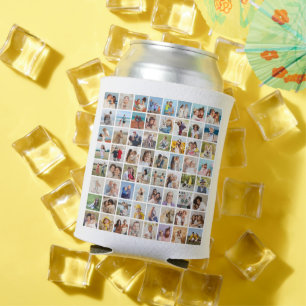 Create Your Own 64 Photo Collage Can Cooler