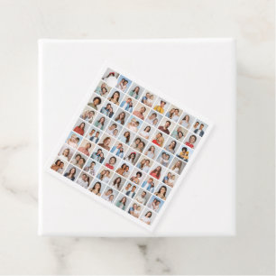 Create Your Own 64 Photo Collage Favour Tags