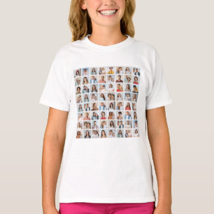 Create Your Own 64 Photo Collage T-Shirt