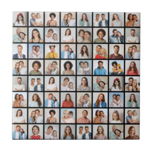 Create Your Own 64 Photo Collage Tile