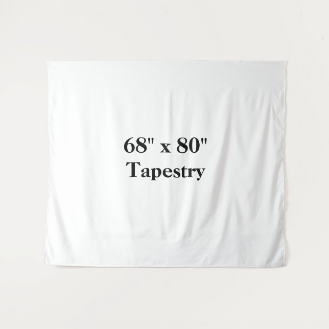 Create Your Own 68" x 80" Tapestry (Front (Horizontal))
