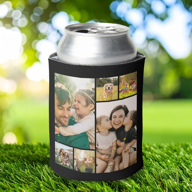 Create Your Own 6 Photo Collage Can Cooler (Creator Uploaded)