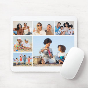Create Your Own 6 Photo Collage   Mouse Pad