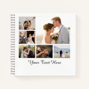 Create Your Own 6 Photo Collage Notebook