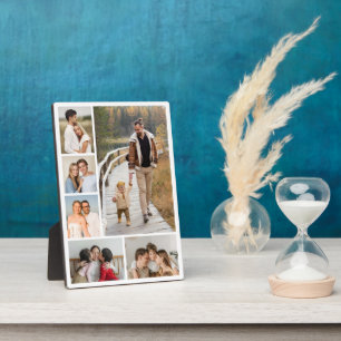 Create Your Own 6 Photo Collage Plaque