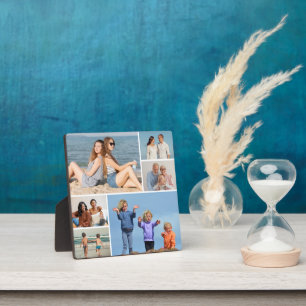 Create Your Own 6 Photo Collage Plaque