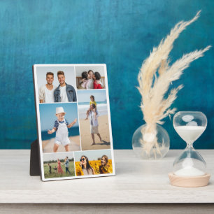 Create Your Own 6 Photo Collage Plaque