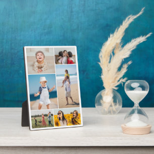 Create Your Own 6 Photo Collage Plaque