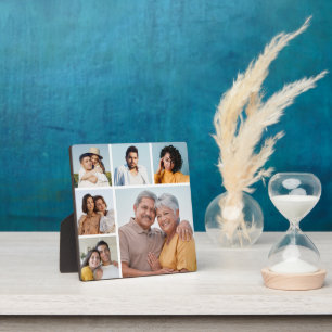 Create Your Own 6 Photo Collage Plaque