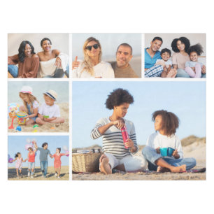Create Your Own 6 Photo Collage  Tablecloth