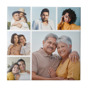 Create Your Own 6 Photo Collage  Tile