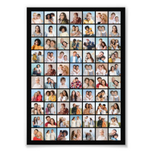 Create Your Own 70 Photo Collage Photo Enlargement Print